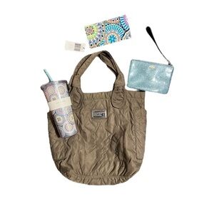 Marc by Marc Jacobs & Vera Bradley Bluest Skies Bundle - Total Retail $224